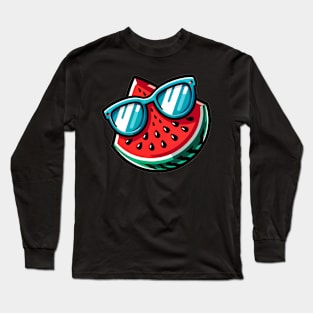 Cool Watermelon Long Sleeve T-Shirt